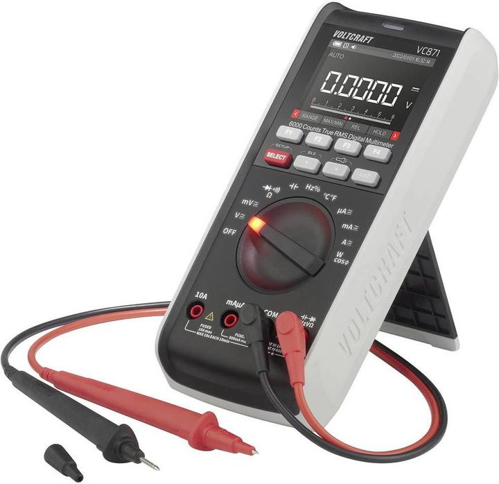 Actual product image Voltcraft VC871 Hand-held multimeter digital CAT III 1000 V, CAT IV 600 V display ( (CAT III 1000V, CAT IV 600V)