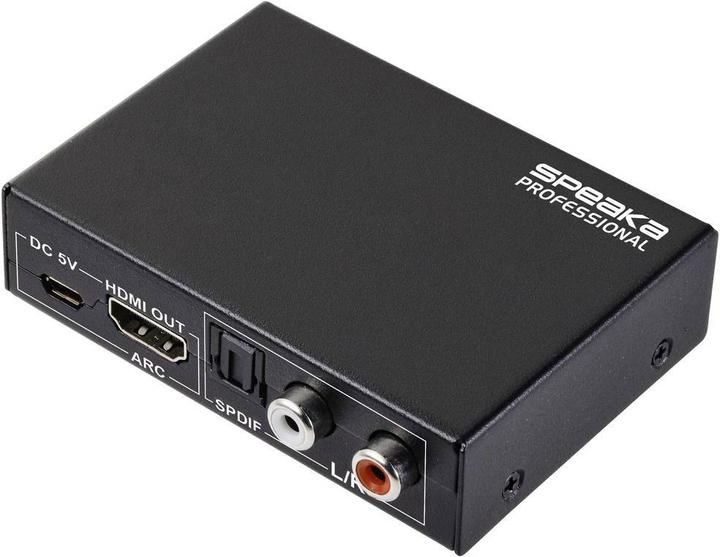 SpeaKa Professional AV TV Monitor Extractor (HDMI