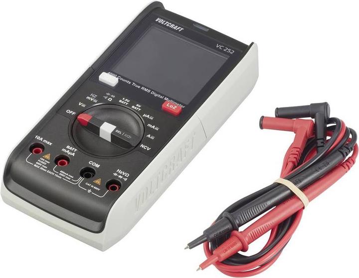 Immagine prodotto Voltcraft VC252 Multimetro portatile digitale CAT III 600 V Display (conteggi): 4000 (CAT III 600V)