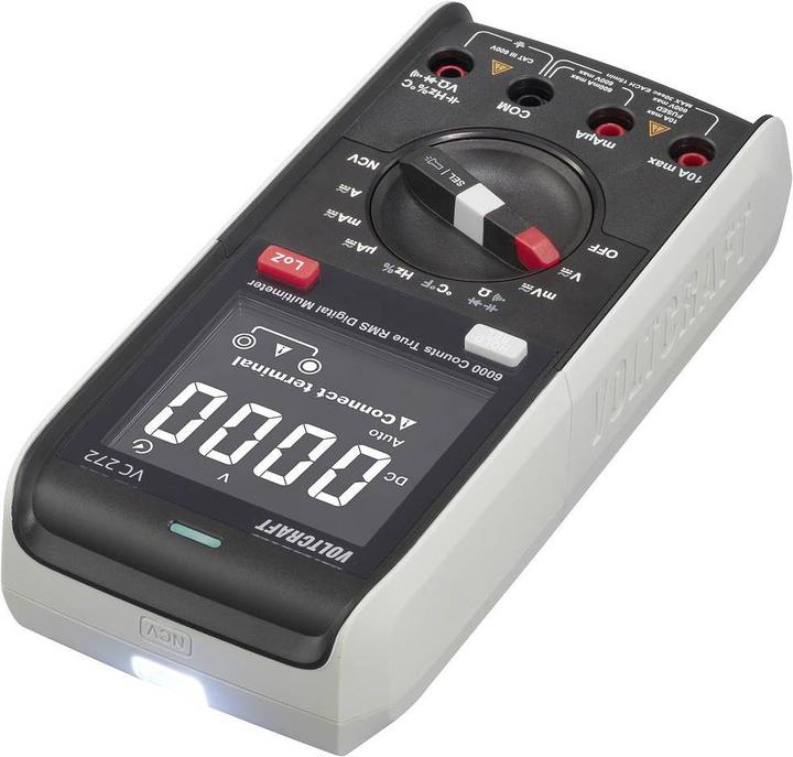Produktbild Voltcraft VC272 Hand-Multimeter digital CAT III 600 V Anzeige (Counts): 6000 (CAT III 600V)