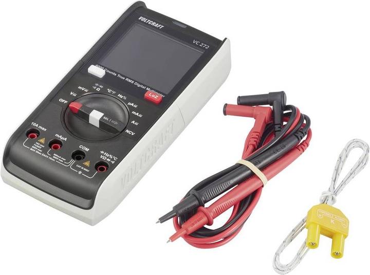 Produktbild Voltcraft VC272 Hand-Multimeter digital CAT III 600 V Anzeige (Counts): 6000 (CAT III 600V)