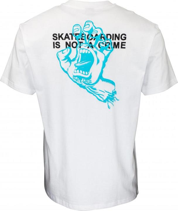 Actual product image Santa Cruz Crime Hand T-Shirt (L)