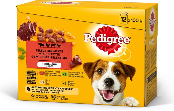 Produktbild Pedigree Pouch Favourites (Adult, 1 Stk., 1200 g)