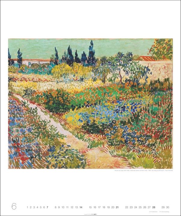 Produktbild Die schönsten Gärten des Impressionismus Edition Kalender 2026 (46 x 55 cm, Deutsch)
