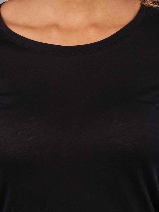 Actual product image Armedangels Enriccaa Soft T-Shirt Long Sleeve Black (XL)