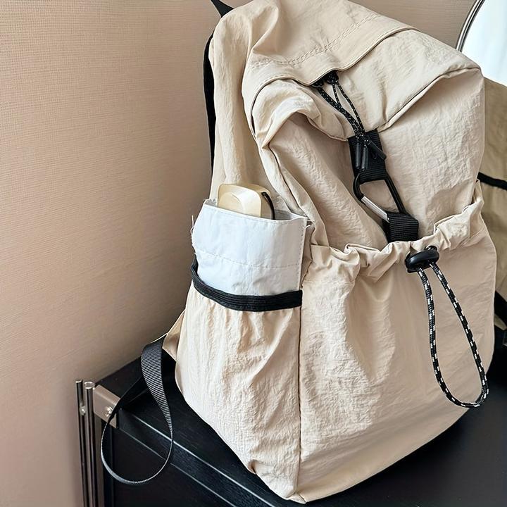 Immagine prodotto Only-Bags.Store Zaino per il tempo libero con tracolla regolabile, borsa da viaggio leggera con tasche laterali