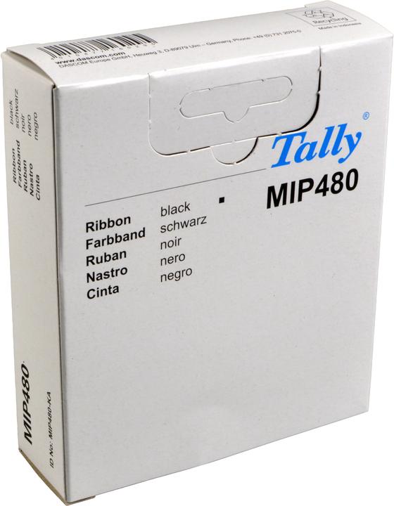 Actual product image TallyGenicom Tally Genicom MIP480-KA nylon ribbon black 10.000.000 characters Black Tally MIP 480
