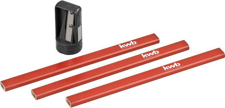 Image du produit kwb Crayons de charpentier avec pointe, 4 pcs (4 x)