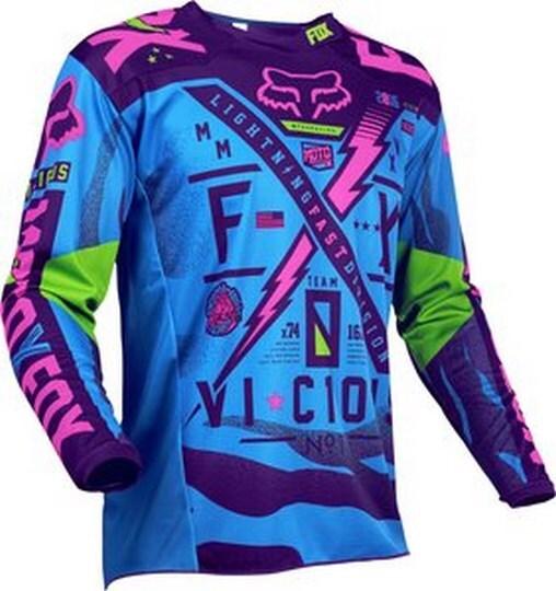 Fox Jersey 180 Vicious Le Blue (XXL)