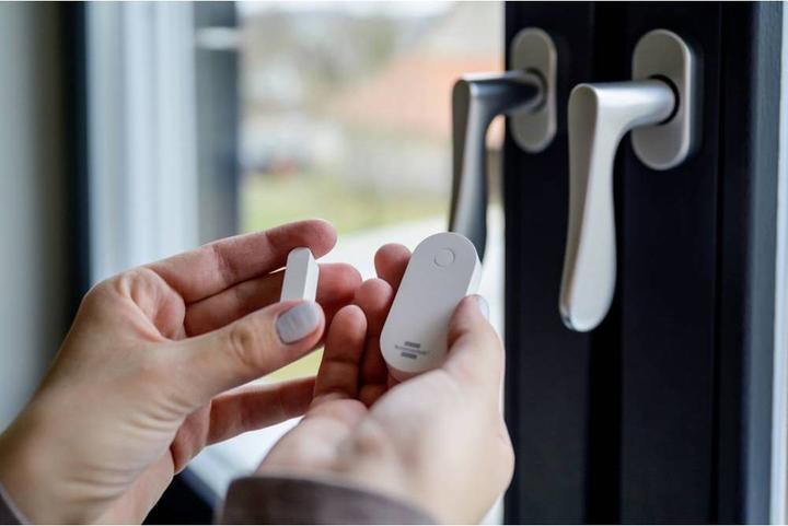 Produktbild Brennenstuhl Connect Zigbee Tür- und Fensterkontakt TFK CZ 01