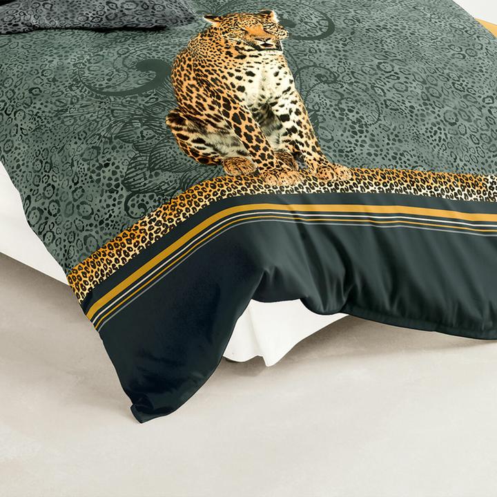 Produktbild Traumschlaf Leopard (Bettwäsche Set, 135x200 cm + 80x80 cm)