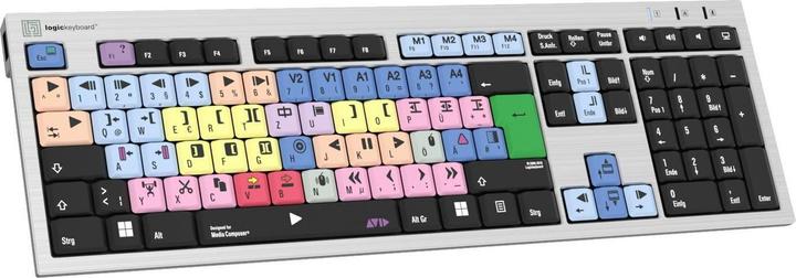 Immagine prodotto Logickeyboard Avid Media Composer Slim Line (DE, Cablato)