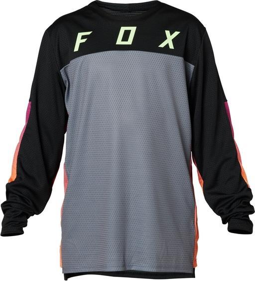 Produktbild Fox Jersey 23 Yth Defend Ls Race Blk Ym (M)