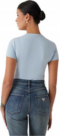 Produktbild Guess Damen T-Shirt Vn Mini Triangle Tee Blau (M)