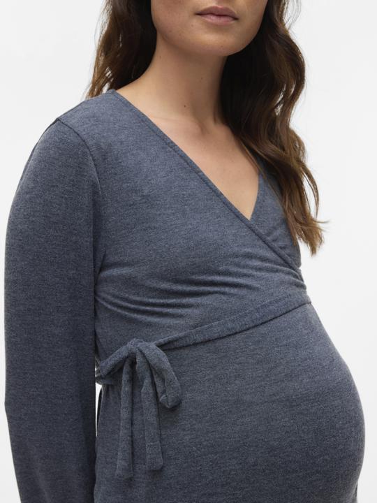 Produktbild Mamalicious Normal geschnitten V-Ausschnitt Top Bluse (XS)