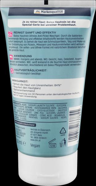 Produktbild dm Balea Hautrein Anti-Pickel (Gel, 150 ml)