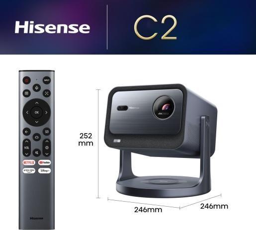 Actual product image Hisense C2 (Full HD, 2000 lm, 1.2:1)