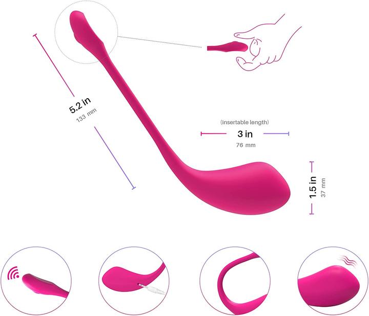 Actual product image Lovense Lush 2