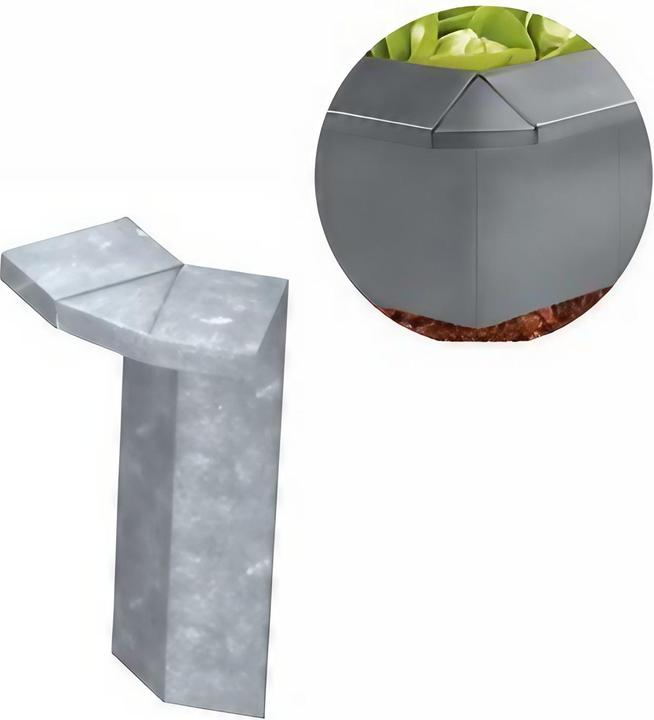Produktbild Green Split Ecke Aussen für Schneckenzaun 135grad