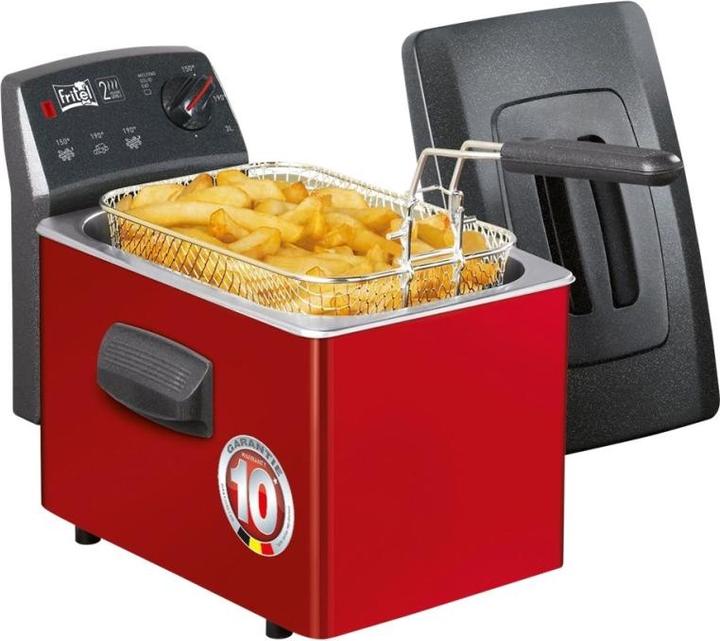 Fritel Turbo SF 4153 - Frituurpan - Rood