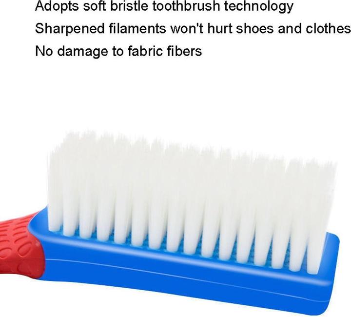 Produktbild König Design Schuhputzbürste Glanzbürste mit Griff und Naturborsten Multifunktions Nanobürste (1 x)