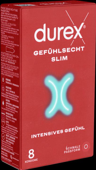 Produktbild Durex Gef??hlsecht Slim Fit (8 Stk.)