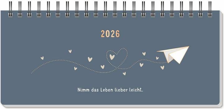 Produktbild Wochenplaner 2026 Nimm das Leben lieber (Harter Einband, Deutsch)