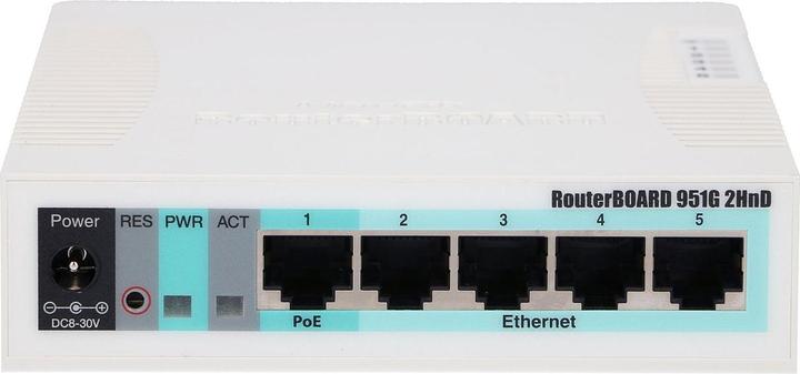 Produktbild MikroTik RB951G-2HND: 5 Port WLAN Router
