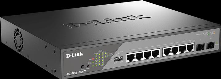 Actual product image D-Link 10-Port Desktop Gigabit Poe (10 Ports)