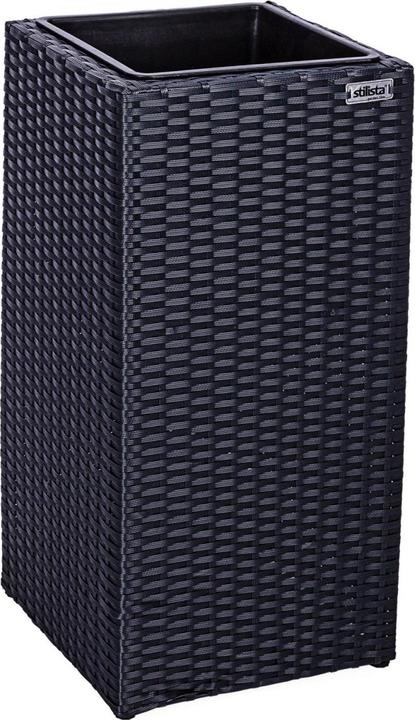 Image du produit Stilista Jardinière colonne, noir (26 cm)