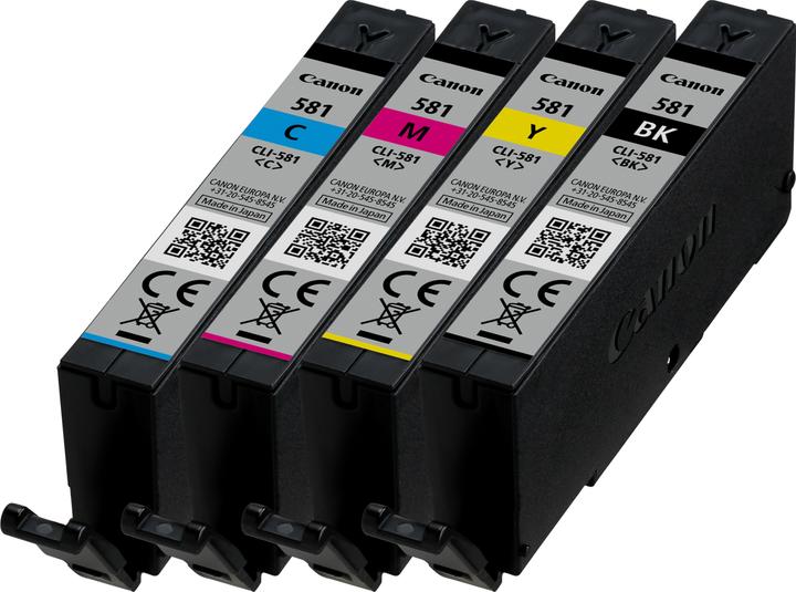 Actual product image Canon CLI-581 Multipack (M, FC, C, Y)