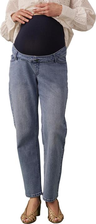 Envie de Fraise Gerade Umstandsjeans mit Seamless-Bund Oeko-Tex