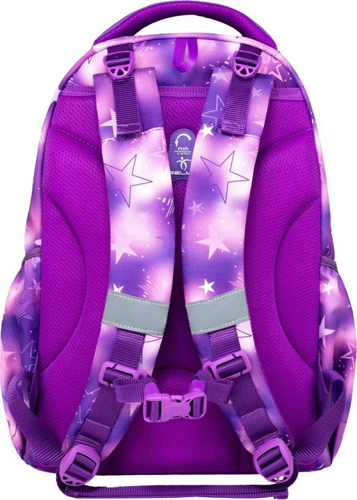 Actual product image Belmil Maxi Pack Schulrucksack mit Brustgurt 2tlg. Set "Star (22 l)