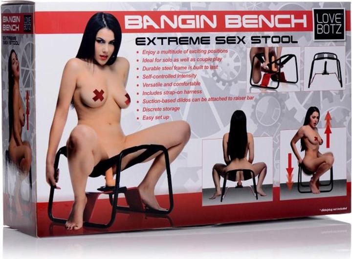 Actual product image Shots Bangin Bench Extreme Sexstuhl