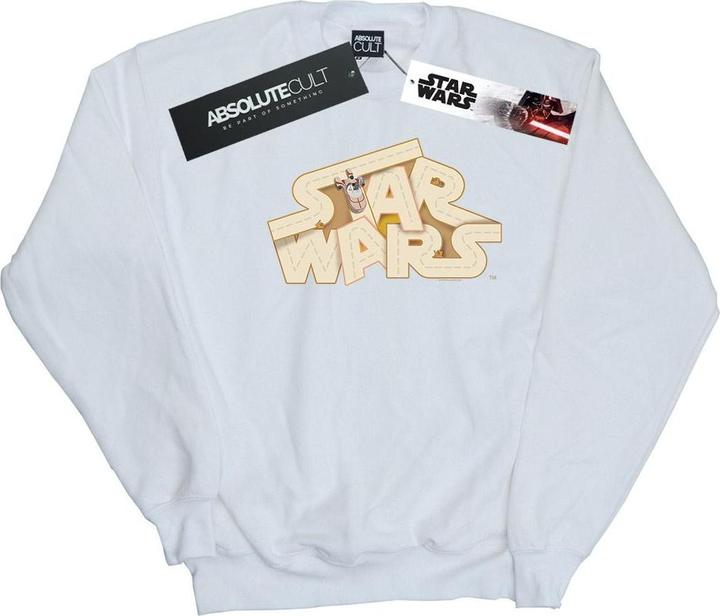 Star Wars Tatooine Jumble Logo Sweatshirt (L)