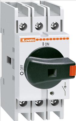 Lovato Main switch 63A 3 pole DIN35