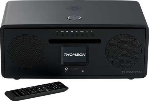Image du produit Thomson MIC500BT Système compact Qi/DAB+/BT/W (DAB+ DAB, VHF, Bluetooth, WiFi)