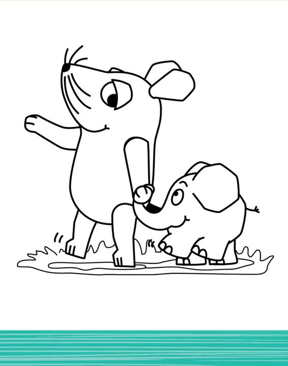 Produktbild Mein kleiner Maus-Malblock