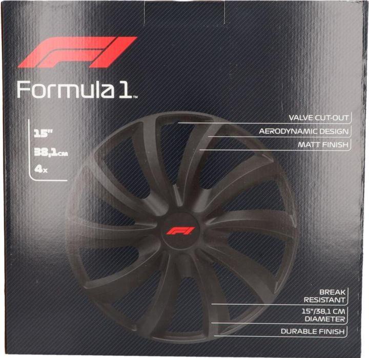 Immagine prodotto Formula 1 Copriruota WC152 (4 Pezzo/i, 15")