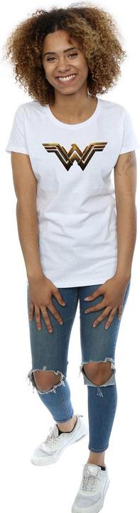 Immagine prodotto Wonder Woman Maglietta in cotone con logo donna/donna (S)