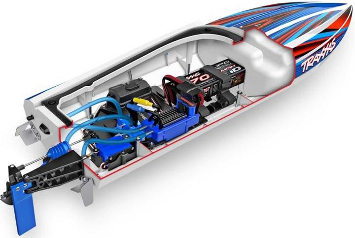 Produktbild Traxxas DISRUPTOR grün 26 Zoll V-Rumpf Boot Selbstaufrichtung ohne Akku und Ladegerät