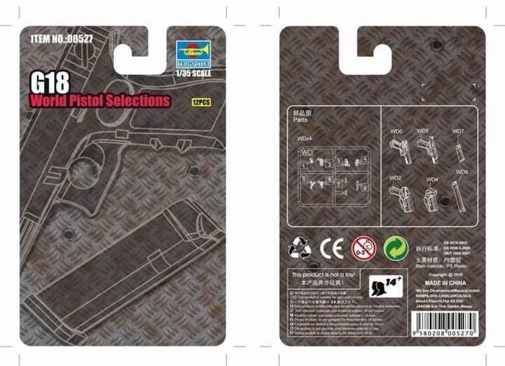 Produktbild Trumpeter G18 World Pistol Selection