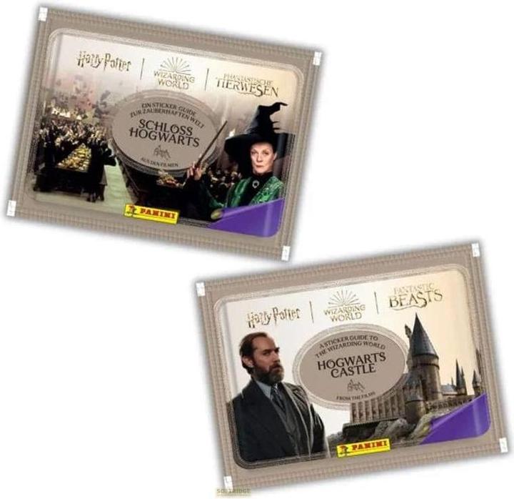 Actual product image Panini Harry Potter - Schlosss Hogwarts - Sticker Collection 3 Eco-Blister *Deutsche Version* (German, Blister pack)