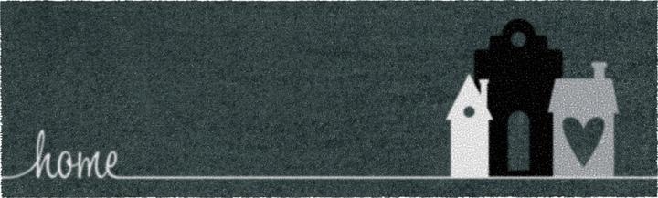 Actual product image Mocavi Shoe parking hygge home anthracite washable (100 x 70 x 3 cm)
