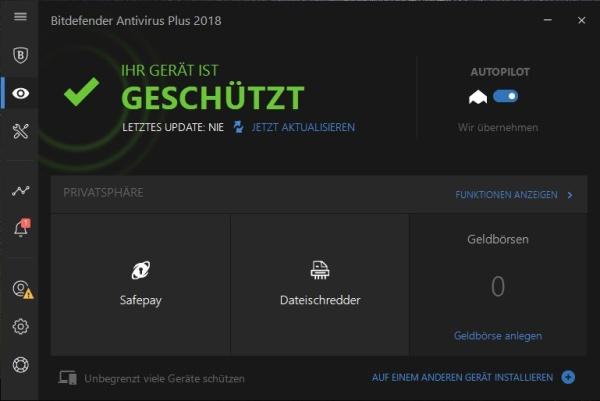 Actual product image Bitdefender Total Security 2019 (1 User, 6 months, 12 months)