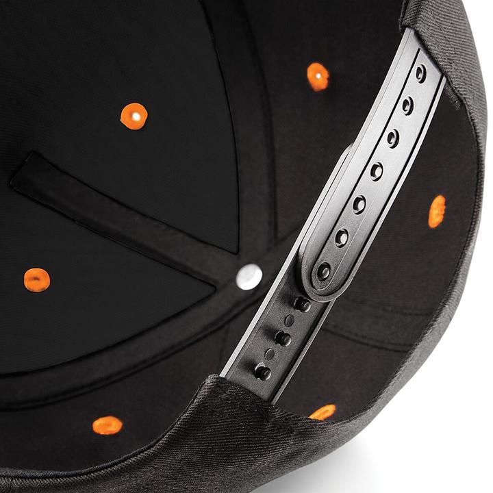 Produktbild Beechfield 5 Panel Kontrast Snapback Kappe (One Size)