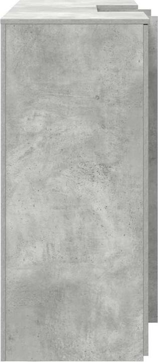 Image du produit VidaXL Comptoir d'accueil gris béton 155x50x103,5 cm Bois composite Comptoir d'accueil