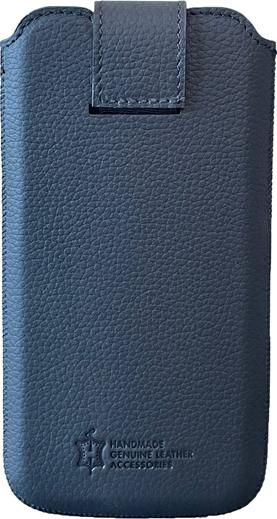 Mike Galeli Pouch-Style Echtleder bis 6.5 Pat 6.5 black (Apple iPhone 13 Pro Max, Apple iPhone 12 Pro Max, Apple iPhone XS Max, Apple iPhone 11 Pro Max, Apple iPhone 8 Plus)