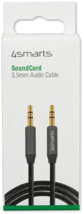 Actual product image 4smarts 3.5 mm jack cable (1 m, 3.5mm jack (AUX))