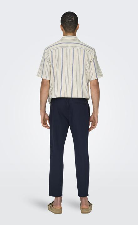 Actual product image Only & Sons Onslinus Crop 0007 Cot Lin Pnt Noos (M)